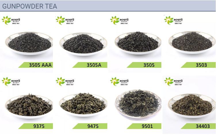 Gunpowder tea catalog